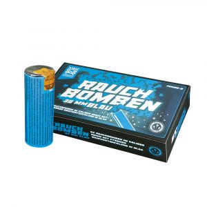 Rauchbomben blau